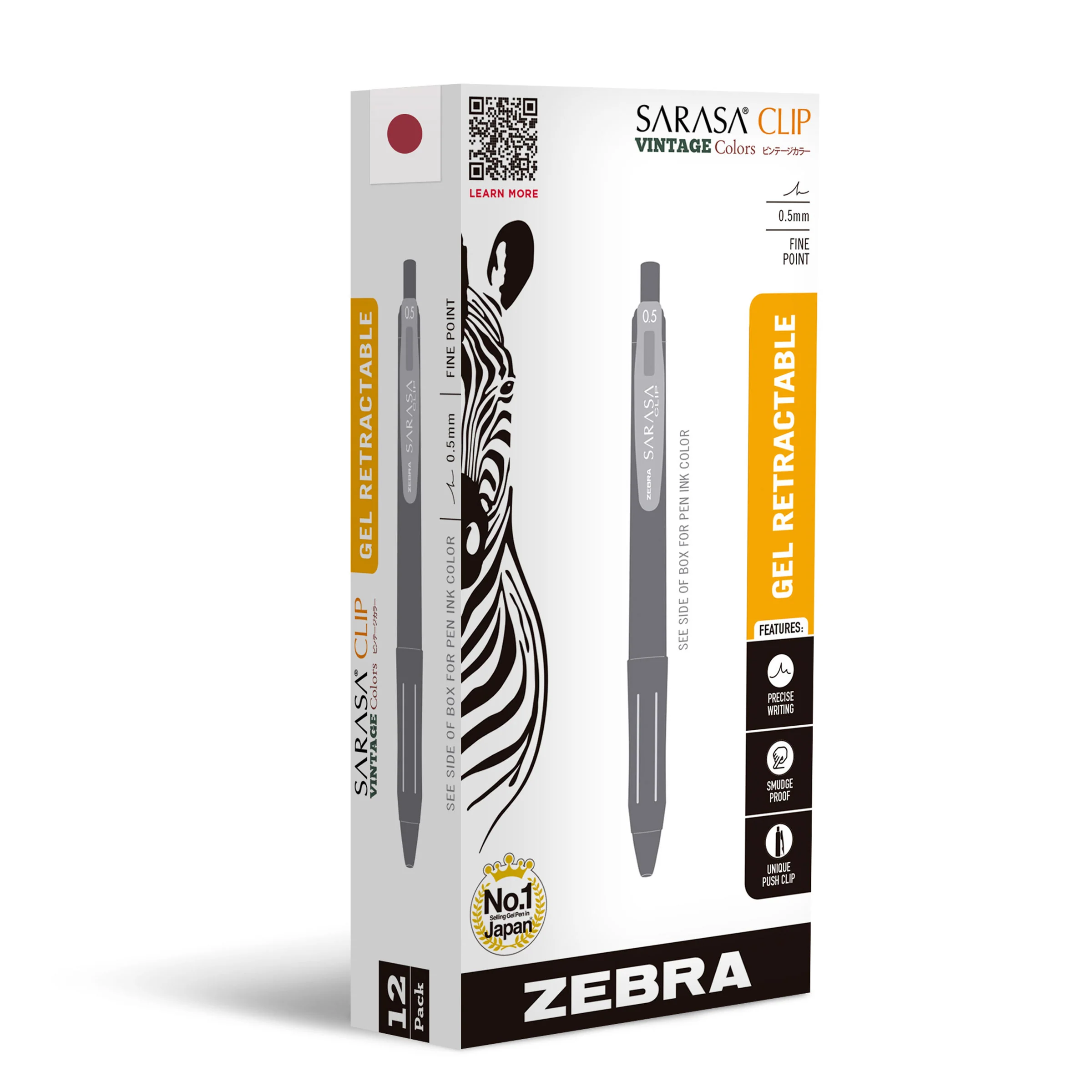 SARASA Clip Vintage Gel Retractable - Image 11